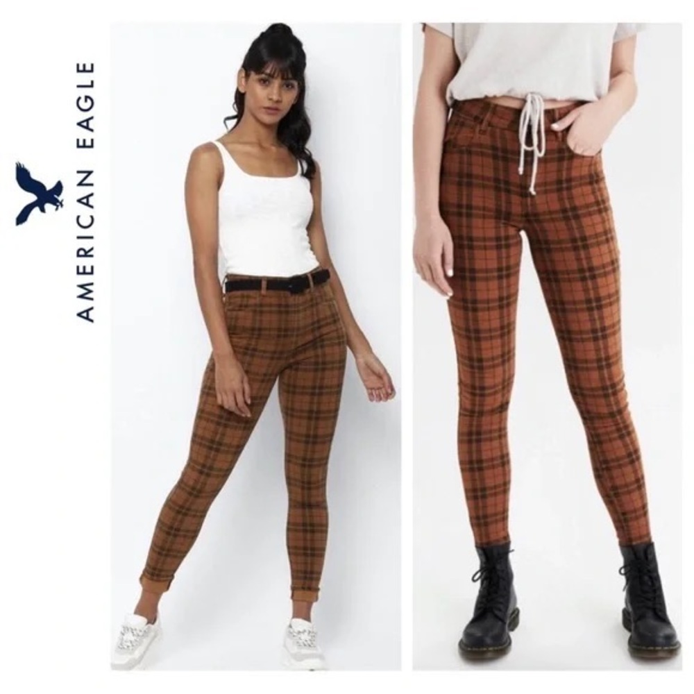 American Eagle Patterned Jeggings